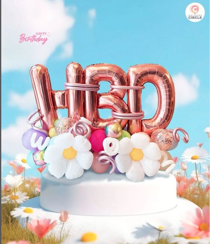 เซตตัวอักษร 3 ตัว อัดลม — ผลงาน BalloonCircle