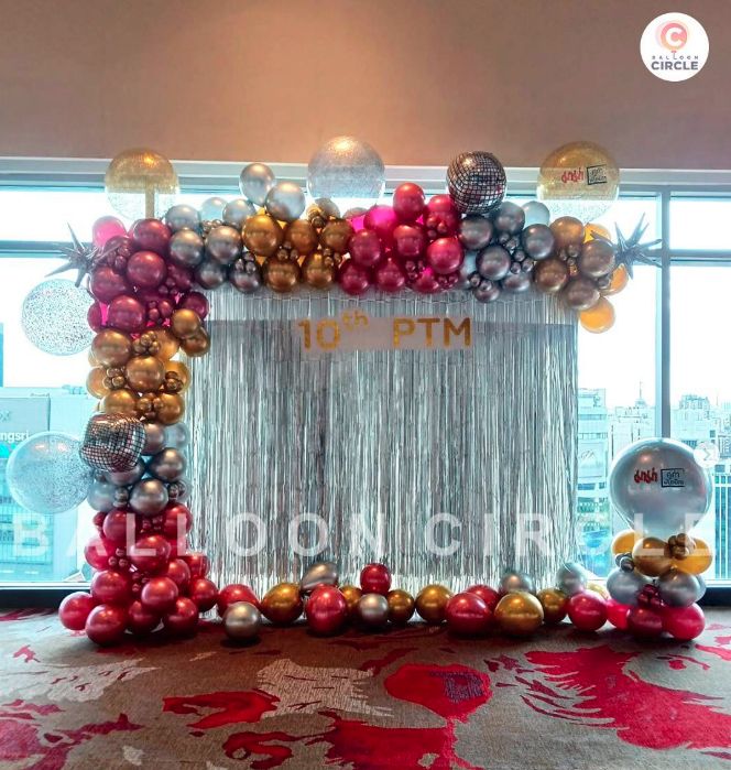 ซุ้มโค้งลูกโป่ง — ผลงาน BalloonCircle