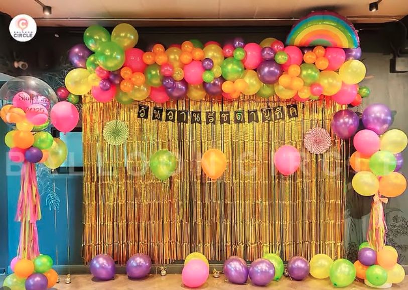 ซุ้มโค้งลูกโป่ง — ผลงาน BalloonCircle