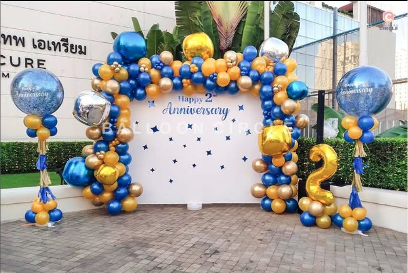 ซุ้มโค้งลูกโป่ง — ผลงาน BalloonCircle