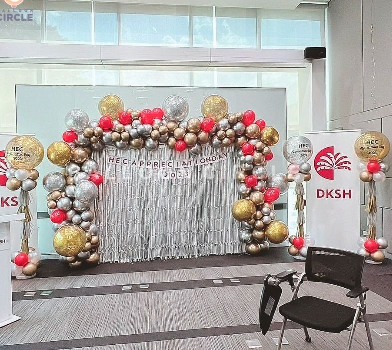 ซุ้มโค้งลูกโป่ง — ผลงาน BalloonCircle