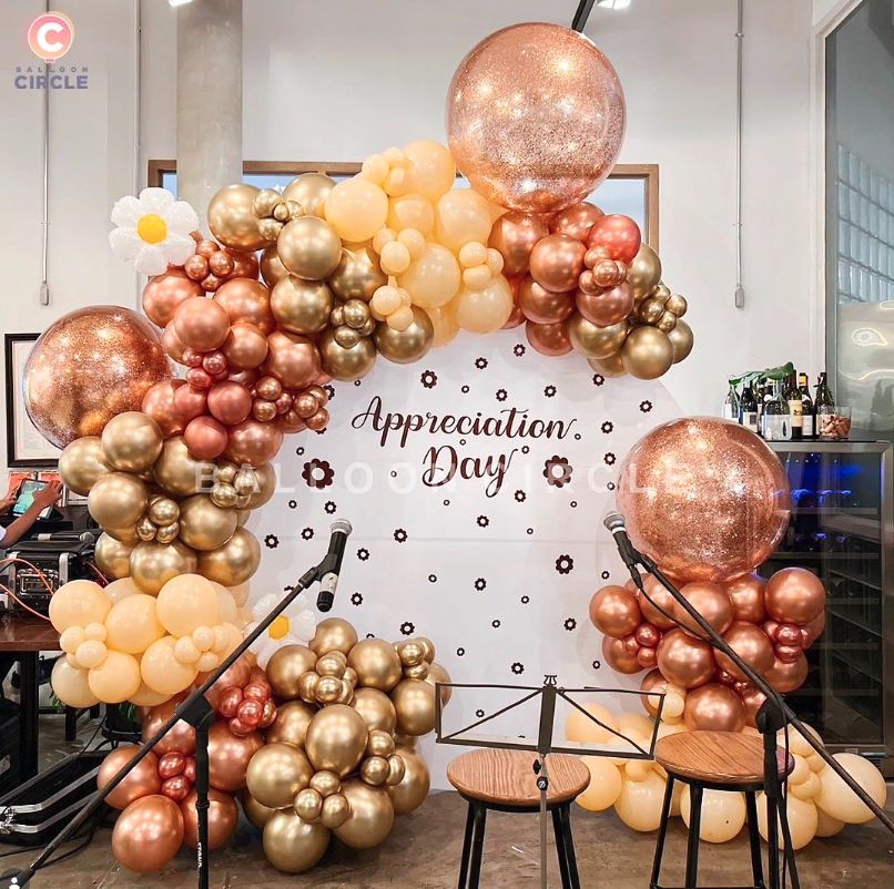 ซุ้มโค้งลูกโป่ง — ผลงาน BalloonCircle
