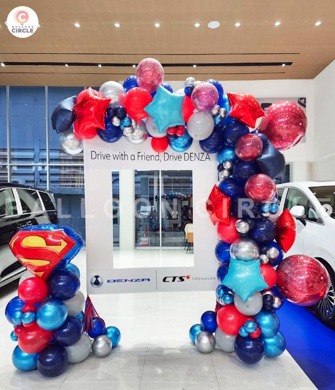 Backdrop องค์กร — ผลงาน BalloonCircle
