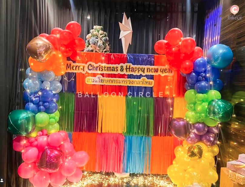 Backdrop องค์กร — ผลงาน BalloonCircle