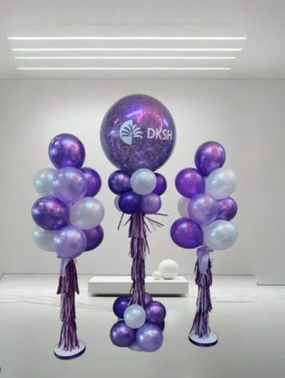 ต้นลูกโป่ง3 ต้น — ผลงาน BalloonCircle