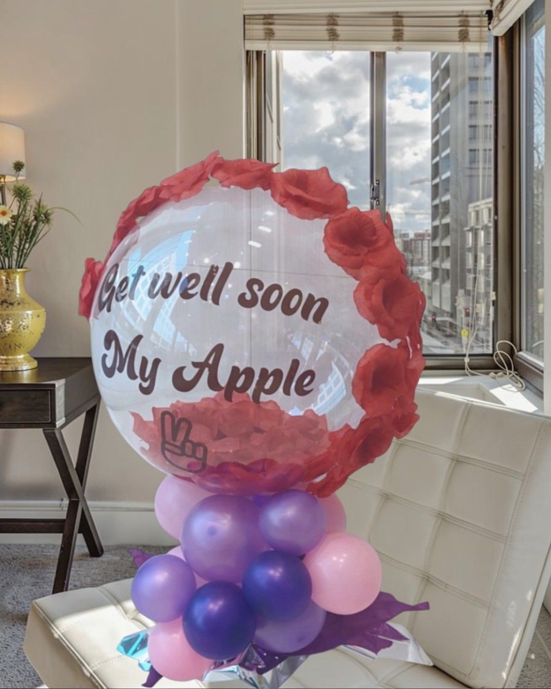 ช่อเยี่ยมไข้ — ผลงาน BalloonCircle