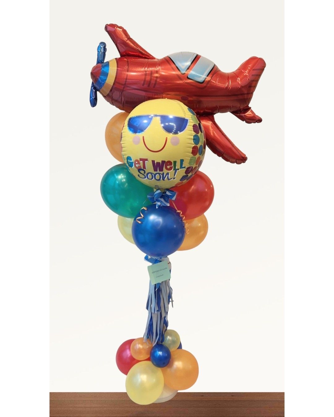 ต้นลูกโป่งอัดลมเครื่องบิน — ผลงาน BalloonCircle
