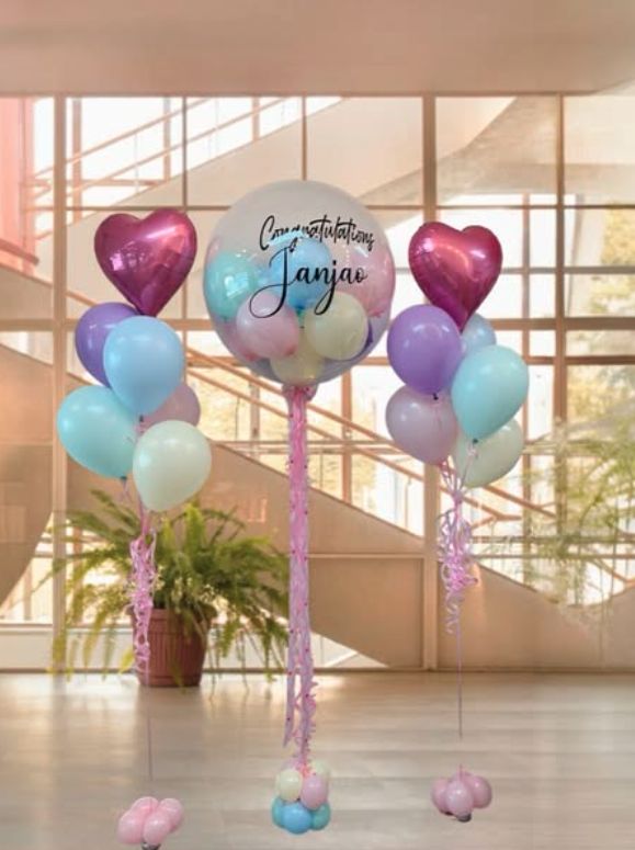 รับปริญญา & แสดงความยินดี — ผลงาน BalloonCircle