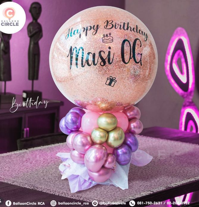 ลูกโป่งตั้งโต๊ะ — ผลงาน BalloonCircle