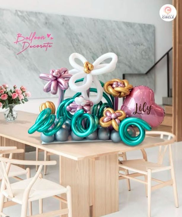 ช่อตั้งโต๊ะ — ผลงาน BalloonCircle